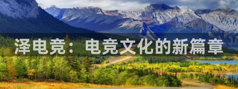 易游电竞解说：泽电竞：电竞文化的新篇章