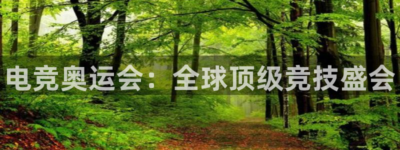 易游电竞平台：电竞奥运会：全球顶级竞技盛会